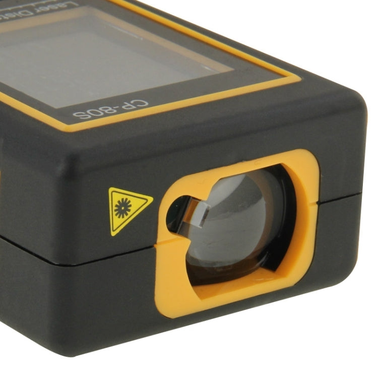 Misuratore di distanza laser portatile digitale CP-80S, distanza di misurazione massima: 80 m