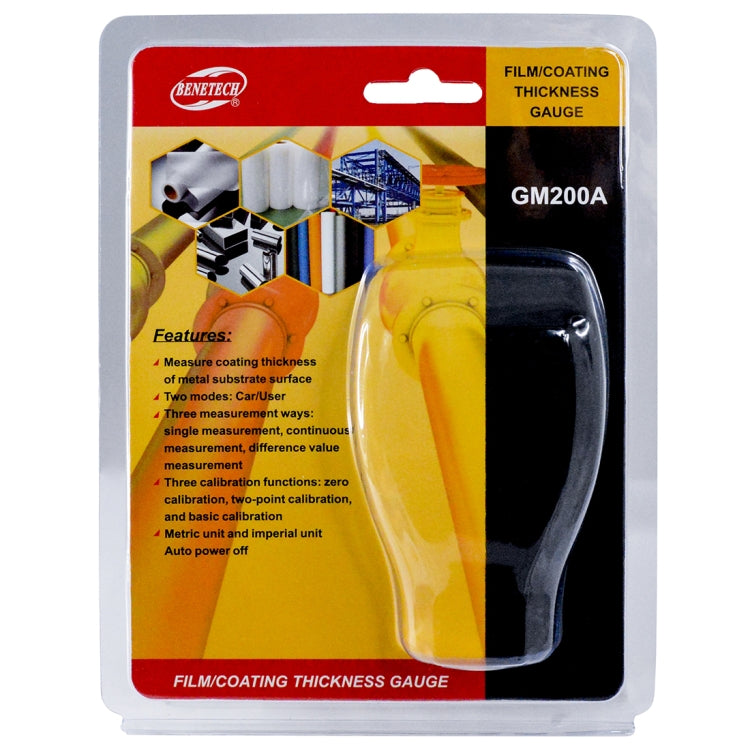 BENETECH GM200A Misuratore di spessore di film/rivestimento, GM200A