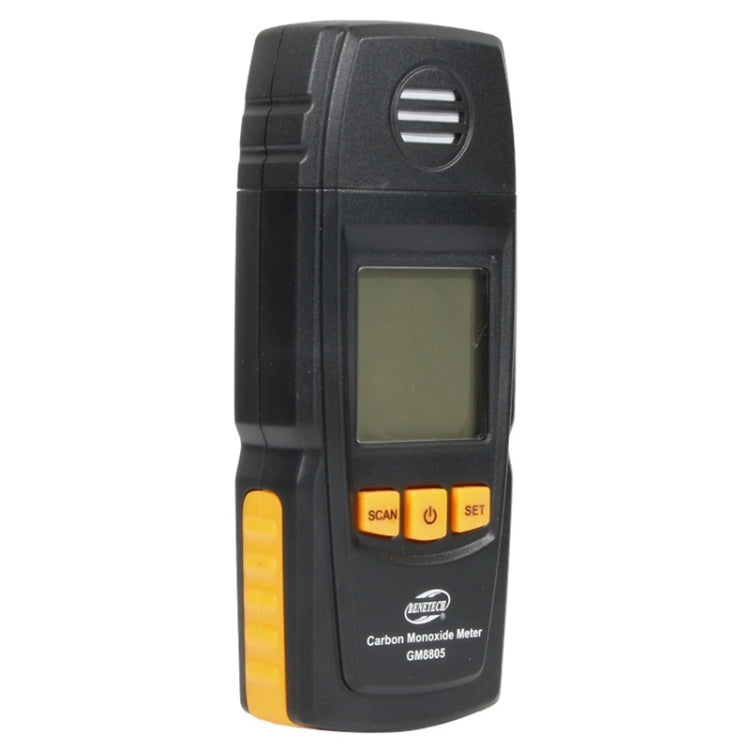BENETECH GM8805 Tester per rilevatore di monossido di carbonio portatile con display LCD, misuratore di monossido di carbonio, intervallo di misura: 0-1000 ppm