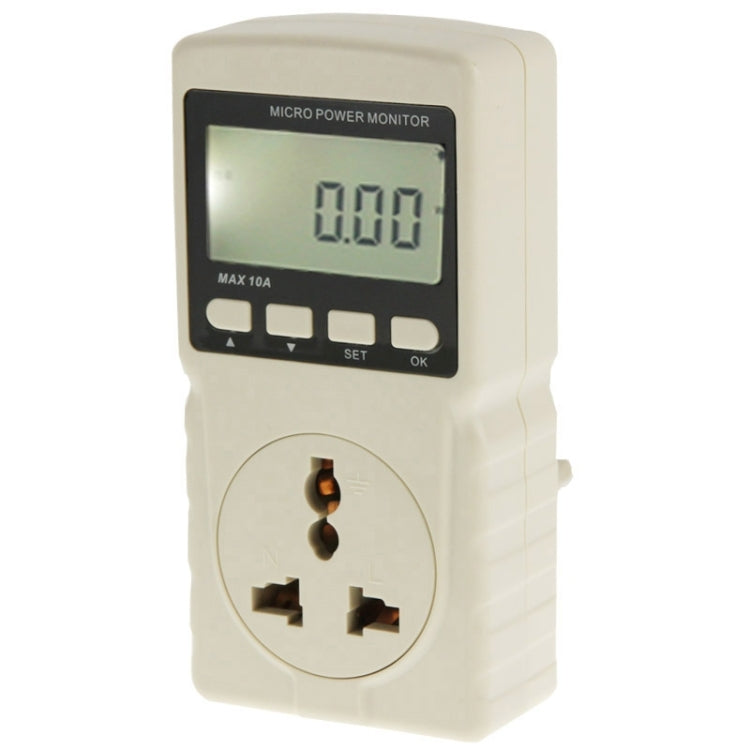 BENETECH GM86 Display LCD MAX 10A Micro Power Monitor Misuratore di energia, spina EU