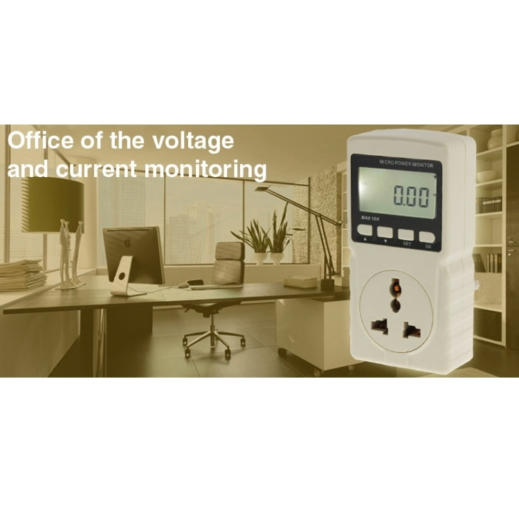 BENETECH GM86 Display LCD MAX 10A Micro Power Monitor Misuratore di energia, spina EU