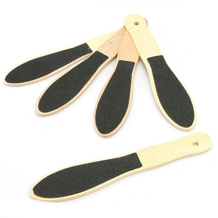 Massaggiatore per piedi con tavola di legno smerigliata a doppia faccia. Consegna casuale dei colori