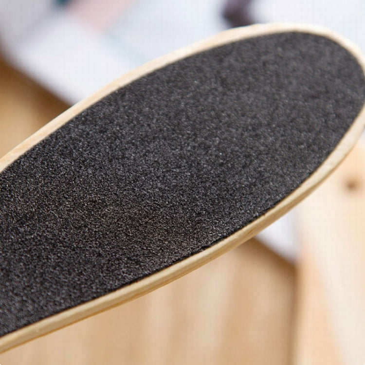 Massaggiatore per piedi con tavola di legno smerigliata a doppia faccia. Consegna casuale dei colori