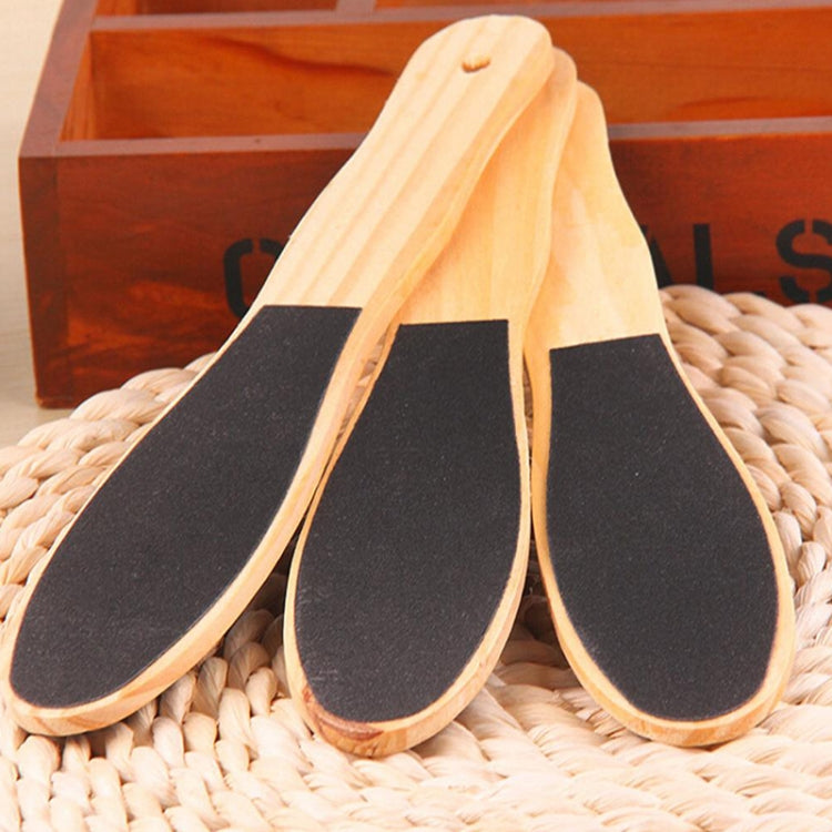 Massaggiatore per piedi con tavola di legno smerigliata a doppia faccia. Consegna casuale dei colori