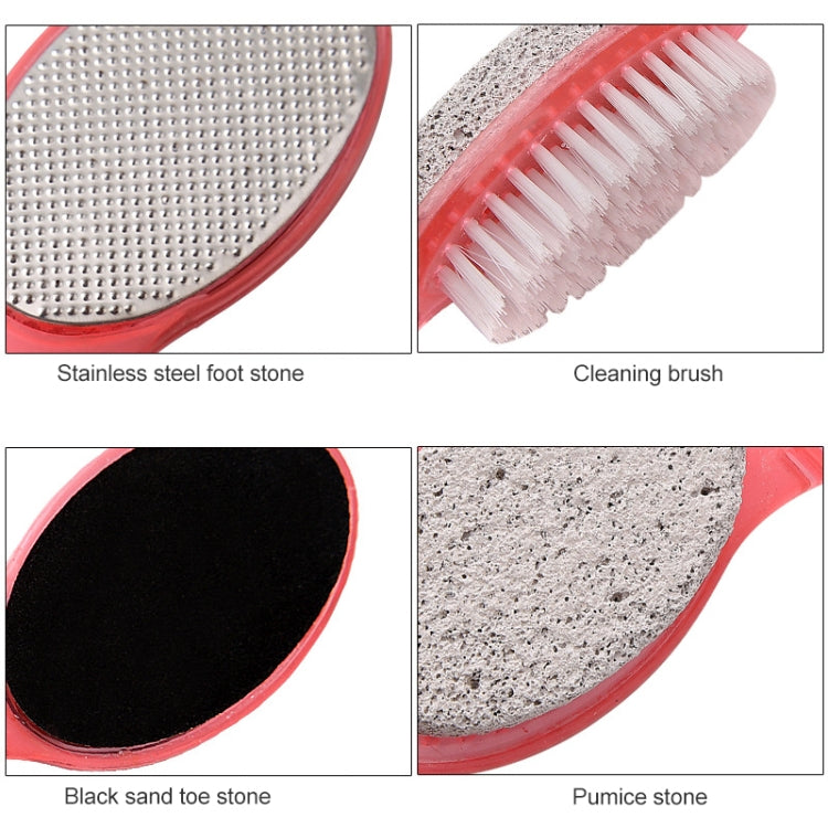 Paletta per pedicure in quattro passaggi (consegna colore casuale)