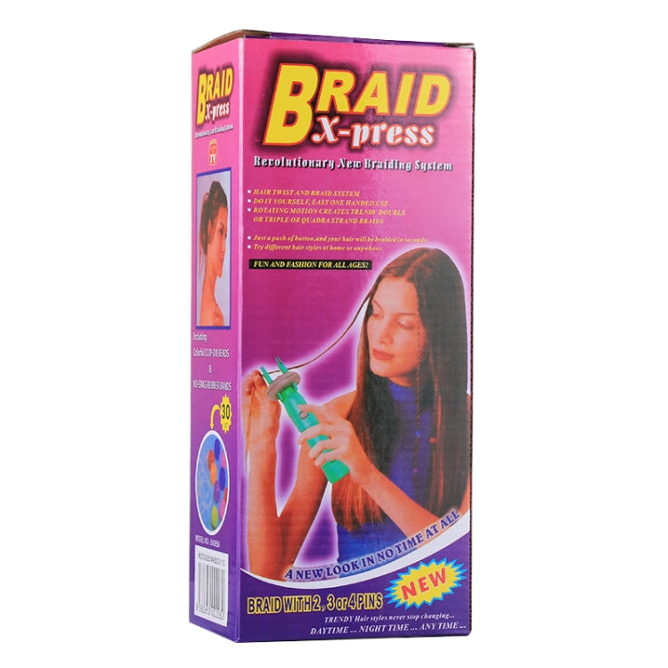 Treccia X-press Strumenti per capelli alla moda elettrici fai-da-te Twist Treccia a maglia Dispositivo per lo styling veloce dei capelli per le donne