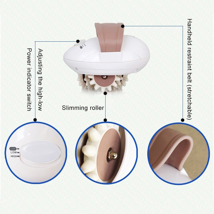 Dispositivo elettrico per la perdita di peso più sottile del rullo massaggiatore dimagrante per tutto il corpo 3D, spina europea