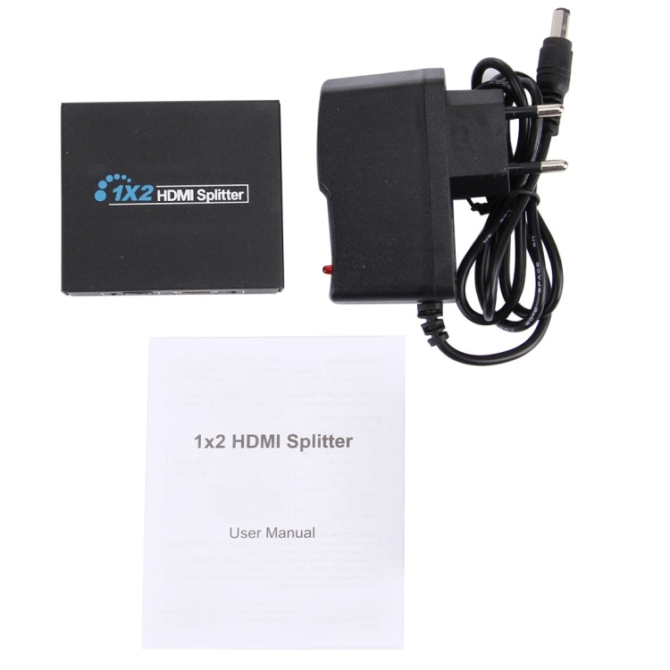 HDV-9812 Mini HD 1080P 1x2 HDMI V1.4 Splitter per HDTV/STB/DVD/proiettore/DVR, HDMI V1.4