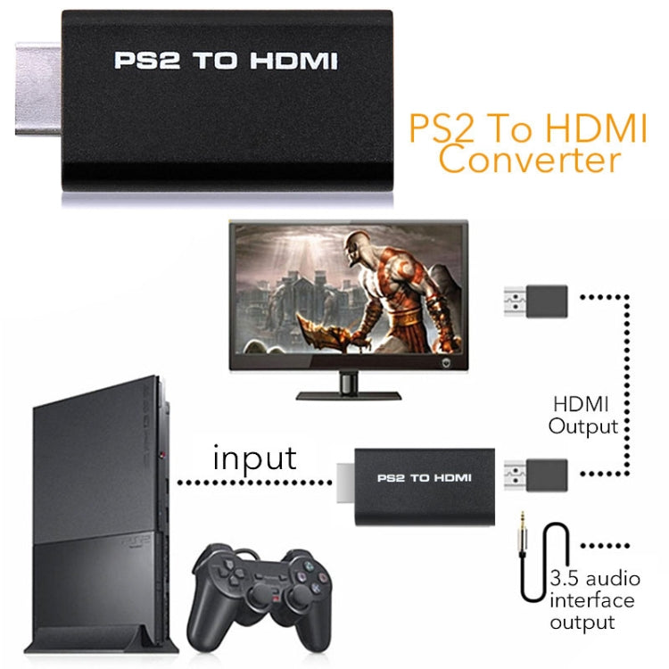 Adattatore convertitore digitale audio video da Mini PS2 a HDMI Box, Mini PS2 to HDMI