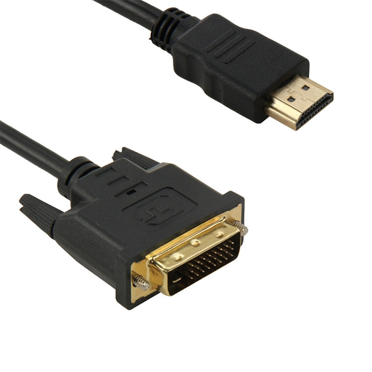 Cavo adattatore HDMI (tipo A) maschio a DVI 24+1 pin maschio da 1,8 m