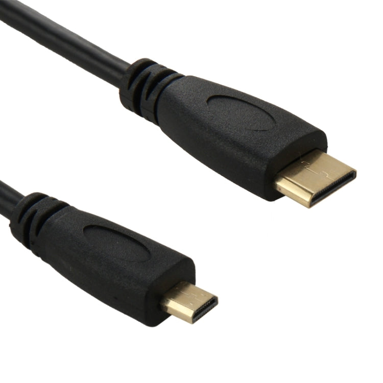Cavo adattatore Mini HDMI maschio a Micro HDMI maschio da 1,8 m, Mini HDMI Male, Length: 1.8m