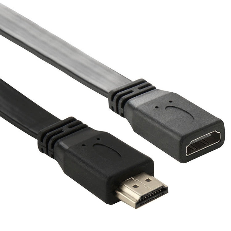 Cavo adattatore connettore HDMI 19 pin maschio a HDMI 19 pin femmina ad alta velocità V1.4 da 30 cm, HDMI AM to AF