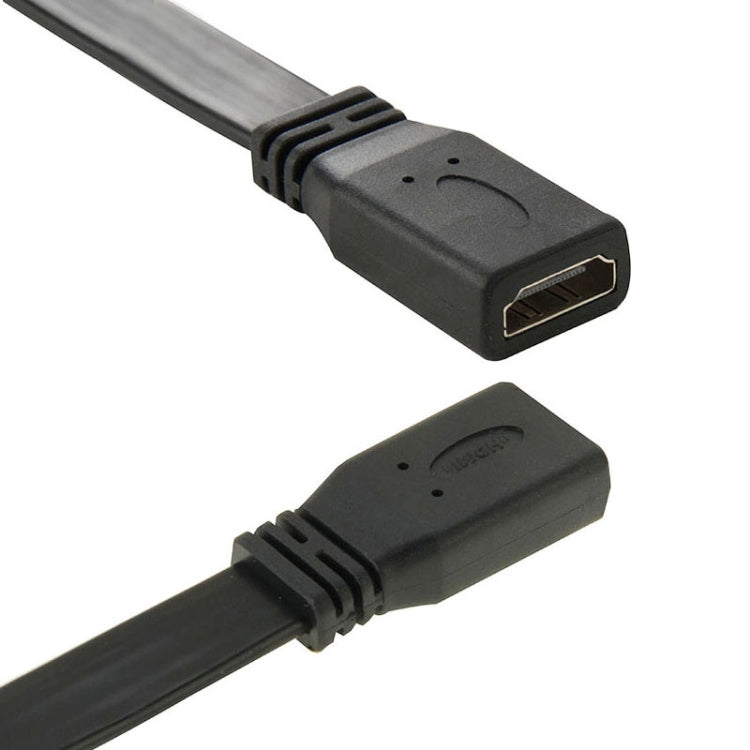 Cavo adattatore connettore HDMI 19 pin femmina a HDMI 19 pin femmina V1.4 ad alta velocità da 30 cm, HDMI AF to AF