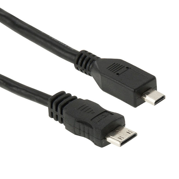 Cavo adattatore mini HDMI maschio a micro HDMI maschio da 30 cm, Micro HDMI Male, Length: 30cm