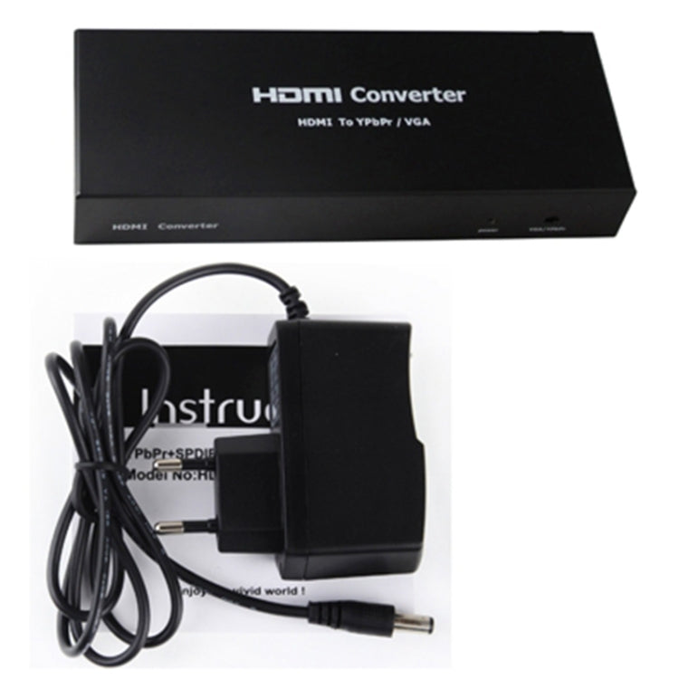 Commutatore multimediale da HDMI a YPbPr/VGA, HDMI to YPbPr / VGA
