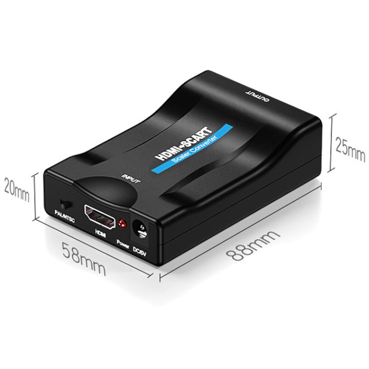 Scaler convertitore video MINI MHL/HDMI TO SCART, HDMI TO SCART