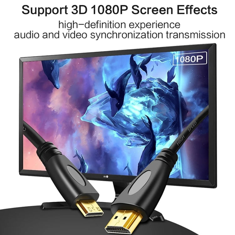 Versione 1.4, cavo a spirale da 19 pin HDMI maschio a HDMI maschio placcato oro, supporto 3D/Ethernet, lunghezza: 60 cm (estensibile fino a 2 m), HDMI AM to AM