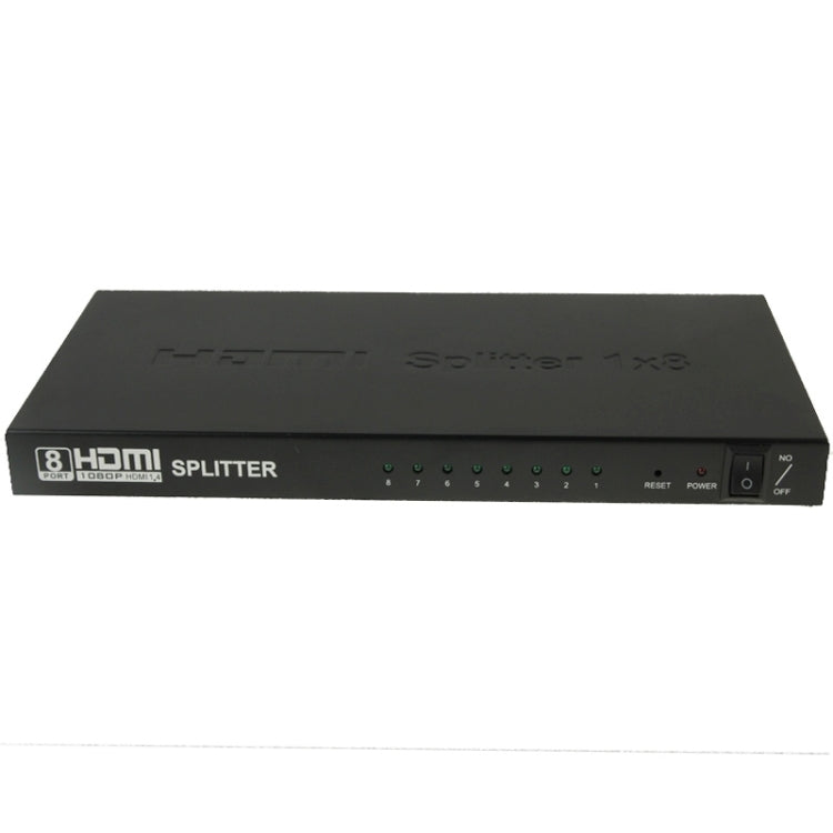 V1.4 Full HD 1080P 1 x 8 Splitter amplificatore HDMI, supporto 3D, 1x8 HDMI, Support 3D