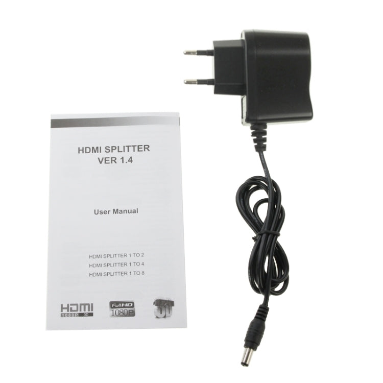 V1.4 Full HD 1080P 1 x 8 Splitter amplificatore HDMI, supporto 3D, 1x8 HDMI, Support 3D