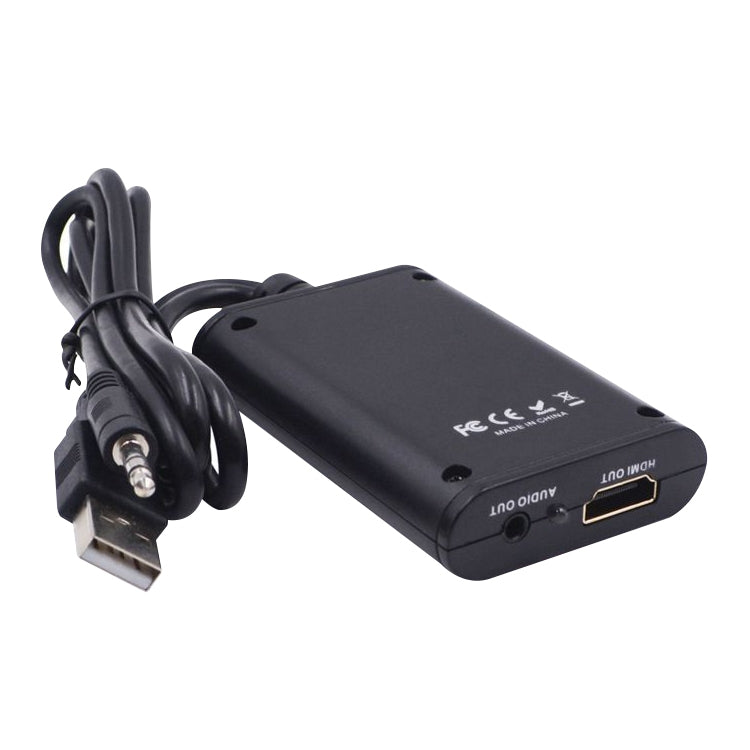 Leader video HD da USB 2.0 a HDMI per HDTV, supporto Full HD 1080P, USB 2.0