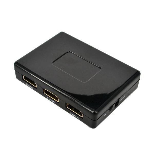 Switch HDMI 1080P a 5 porte con telecomando, supporto HDTV, Support HDTV