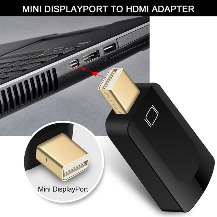 Adattatore Mini DisplayPort maschio a HDMI femmina, dimensioni: 4 cm x 1,8 cm x 0,7 cm