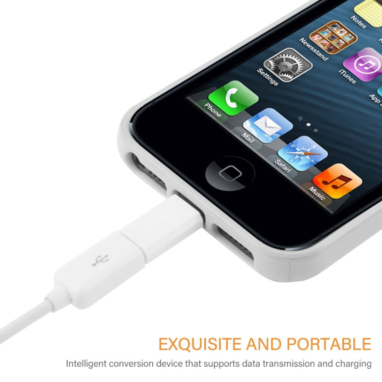Adattatore per ricarica e trasferimento dati da micro USB a 5 pin a 8 pin, Micro 5 Pin USB