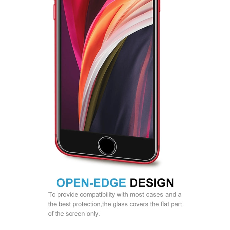 50 PZ per iPhone SE e 5 e 5S e 5C 0,26 mm 9H Durezza superficiale 2,5D Pellicola in vetro temperato antideflagrante, senza confezione al dettaglio, 50pcs No Retail Package