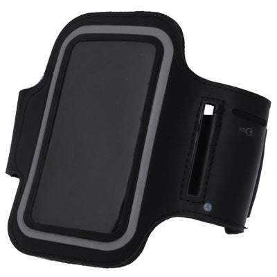 Custodia sportiva da braccio con foro per auricolari per iPhone 5 & 5C & 5S