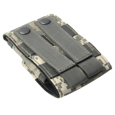 Camouflage Army Combat Travel Utility Gancio e anello di chiusura Marsupio Marsupio per cellulare Soldi