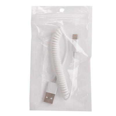Cavo a spirale USB per sincronizzazione dati/ricarica per iPhone, iPad