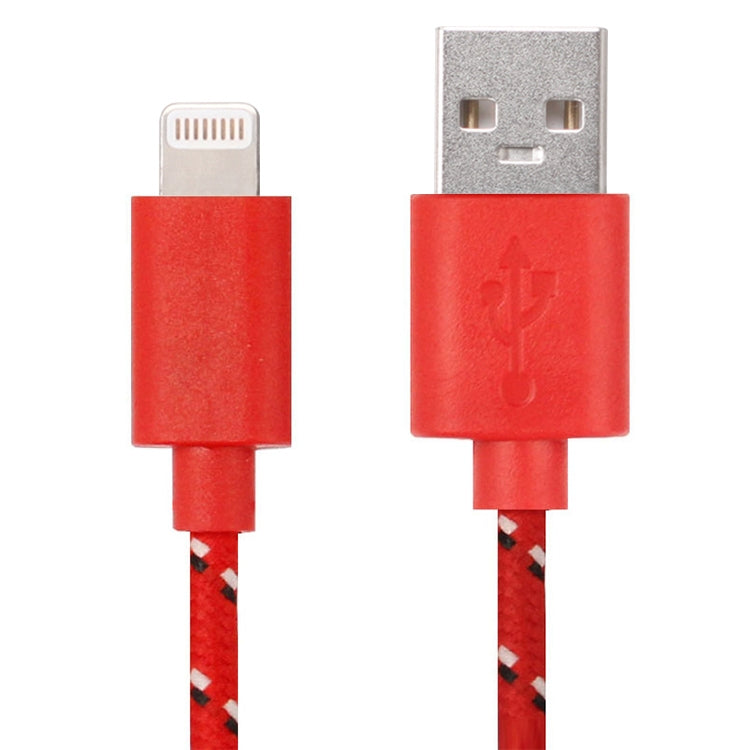 Cavo di ricarica per trasferimento dati USB stile rete in nylon da 3 m per iPhone, iPad