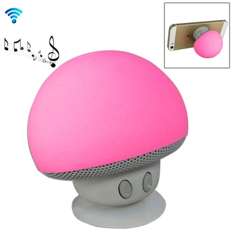 Altoparlante Bluetooth a forma di fungo con supporto a ventosa