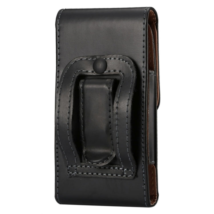 Custodia in pelle/marsupio verticale con texture Crazy Horse con stecca posteriore per iPhone 6