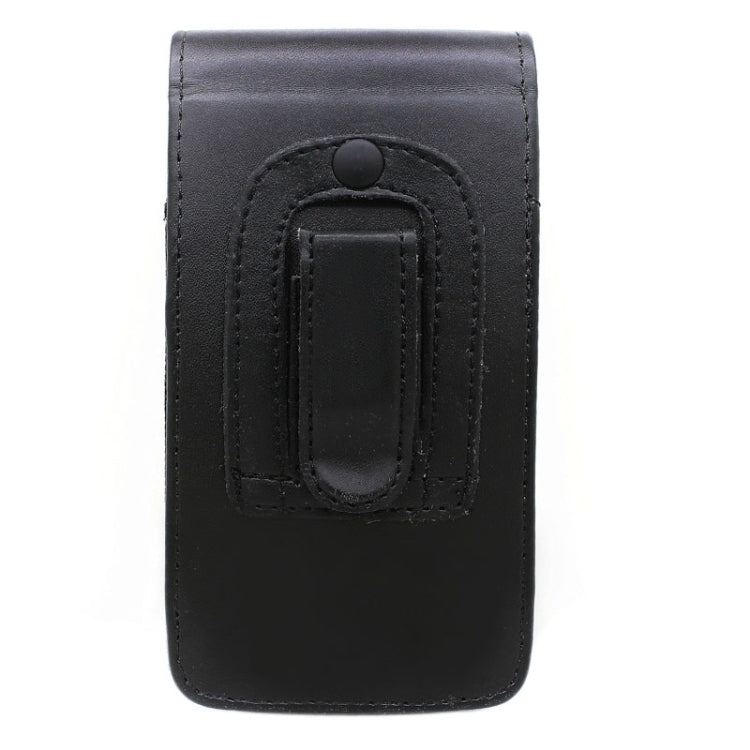 Custodia in pelle universale stile verticale con clip da cintura per iPhone 6 Plus / Galaxy Note 4 / Note 3
