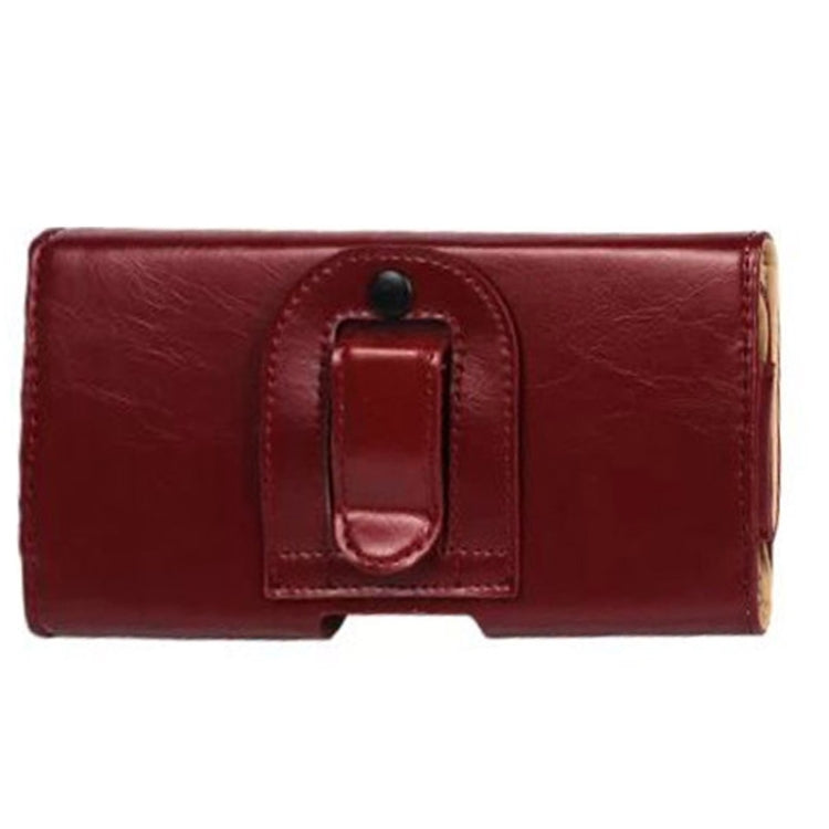 Marsupio in pelle stile Crazy Horse con texture orizzontale per iPhone 6 Plus / Galaxy Note 4 / Note 3 / Note 2 / A5 e A3