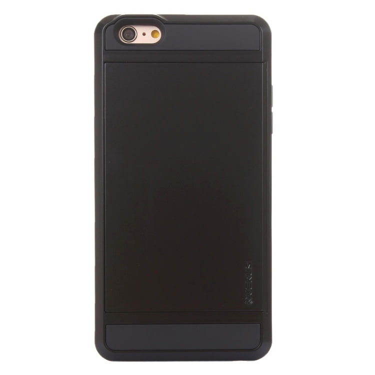Custodia combinata Blade PC + TPU con slot per schede per iPhone 6 Plus