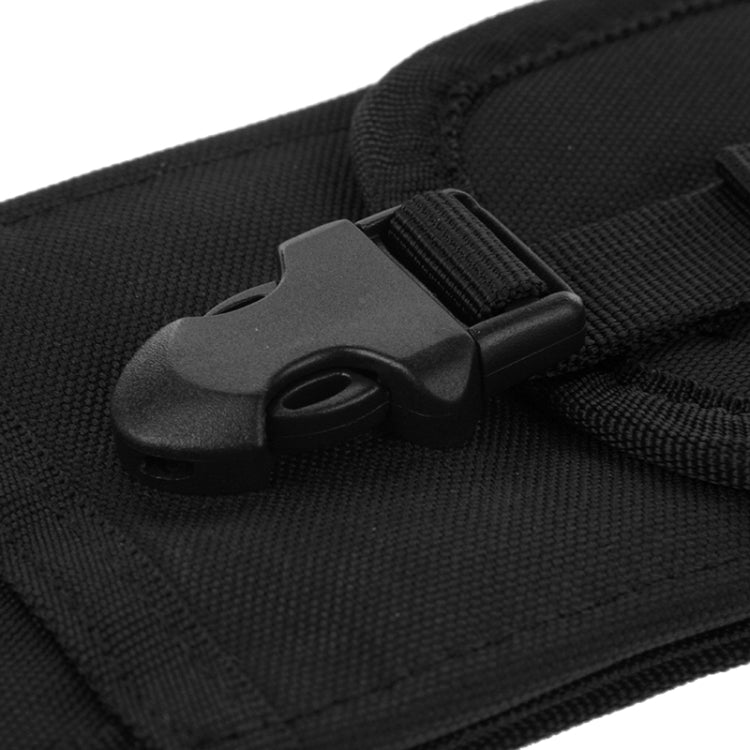 Marsupio verticale universale in tessuto di nylon da 5,5 pollici per iPhone 6 Plus e 6S Plus, Galaxy S6, Huawei, ecc.