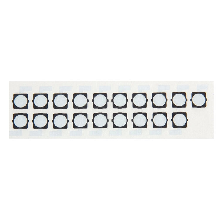 100 pezzi per cuscinetti in spugna di schiuma per fotocamera posteriore iPhone 6s, For iPhone 6s