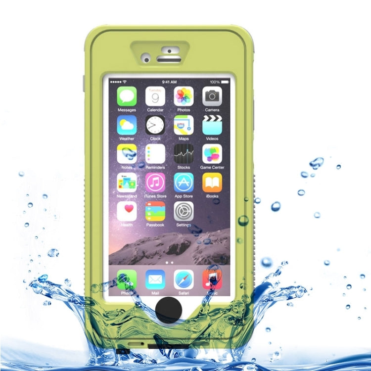 Custodia protettiva nottilucente antiurto, antiurto, antipolvere, impermeabile, con supporto per iPhone 6 e 6S