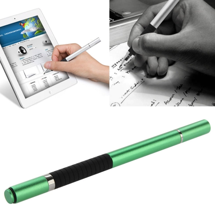 Penna touch stilo 2 in 1 + penna a sfera per iPhone 6 e 6 Plus / 5 e 5S e 5C, iPad Air 2 / iPad mini 1 / 2 / 3 / Nuovo iPad (iPad 3) / iPad e tutti i touch screen capacitivi