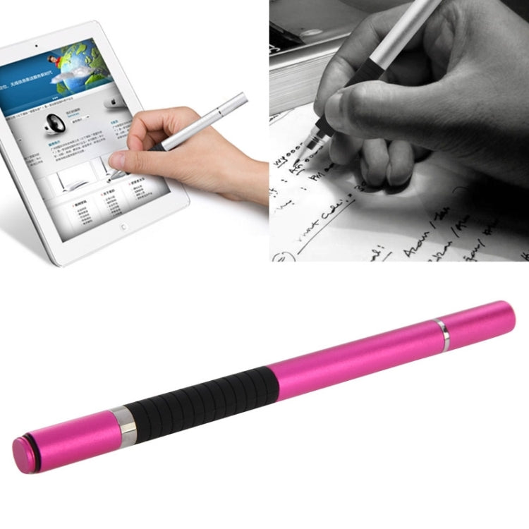 Penna touch stilo 2 in 1 + penna a sfera per iPhone 6 e 6 Plus / 5 e 5S e 5C, iPad Air 2 / iPad mini 1 / 2 / 3 / Nuovo iPad (iPad 3) / iPad e tutti i touch screen capacitivi