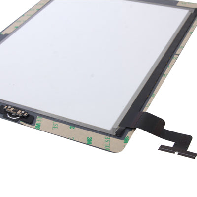 Pannello tattile (pulsante controller + cavo flessibile a membrana PCB pulsante tasto Home + adesivo per l'installazione del pannello tattile) per iPad 2 / A1395 / A1396 / A1397, For iPad 2+Adhesive, For iPad 2 + Adhesive
