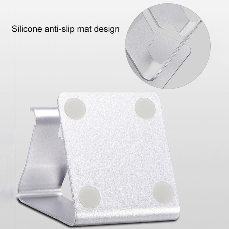 Supporto da tavolo con supporto in alluminio per iPad, iPhone, Galaxy, Huawei, Xiaomi, HTC, Sony e altri telefoni cellulari o tablet
