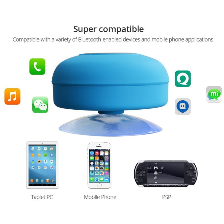 BTS-06 Mini altoparlante Bluetooth V2.1 IPX4 impermeabile, supporta la funzione vivavoce