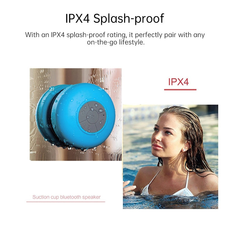 BTS-06 Mini altoparlante Bluetooth V2.1 IPX4 impermeabile, supporta la funzione vivavoce