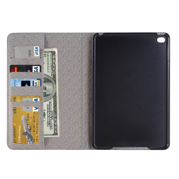 Custodia in pelle con chiusura orizzontale con trama a croce e pelle di pecora con supporto, slot per carte e portafoglio per iPad Pro da 12,9 pollici