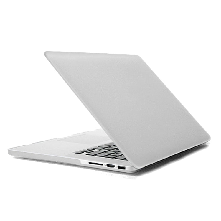 ENKAY per MacBook Pro Retina 15,4 pollici (versione USA) / A1398 4 in 1 Custodia protettiva in plastica rigida satinata con protezione per lo schermo, protezione per tastiera e tappi antipolvere