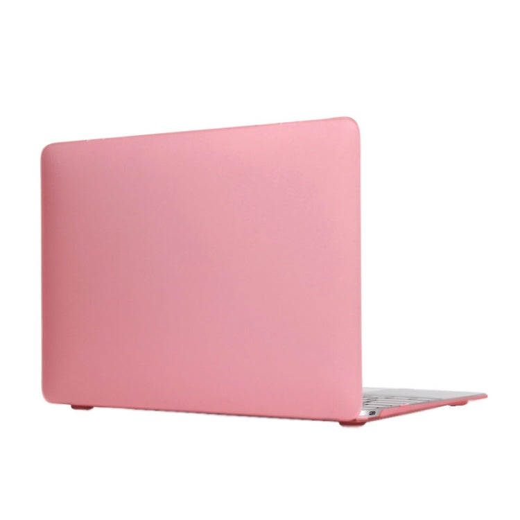 Custodia protettiva in plastica rigida satinata traslucida per laptop per MacBook da 12 pollici