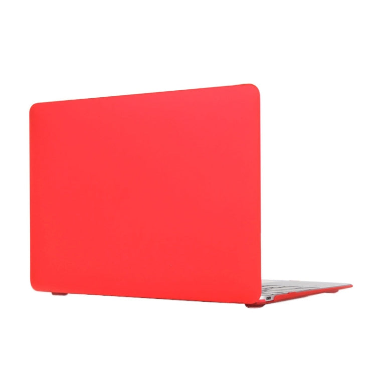 Custodia protettiva in plastica rigida satinata traslucida per laptop per MacBook da 12 pollici
